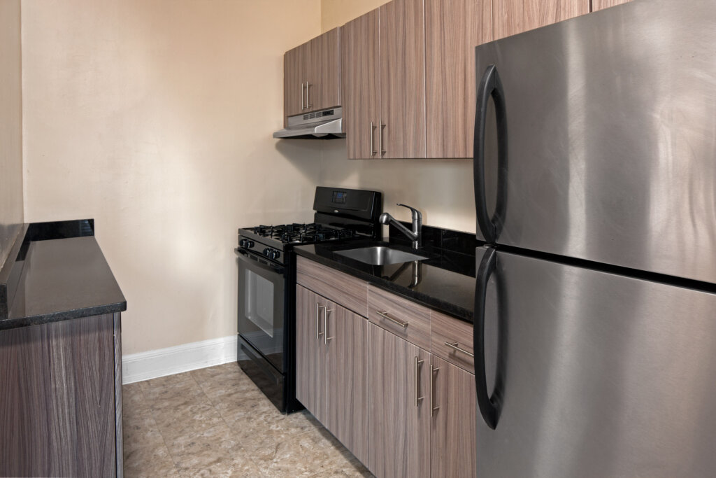 apartments in dc alto towers kitchen view 2
